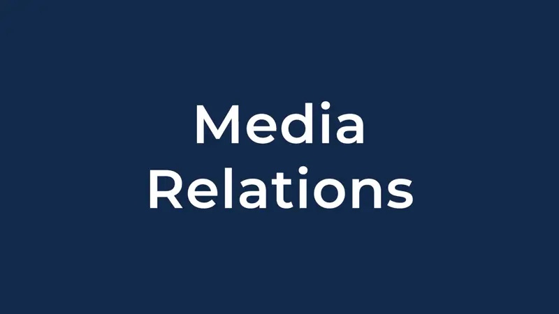 Media Relations